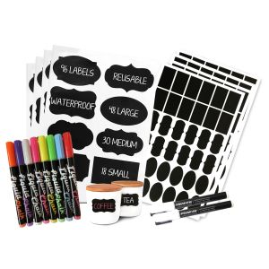 Pakke med 144 + 104 stk Premium etiketter + 8 stk FOLIEPENNE