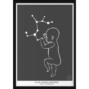 PERSONLIG BABYPLAKAT - Skytten