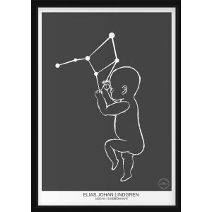 PERSONLIG BABYPLAKAT - Jomfruen