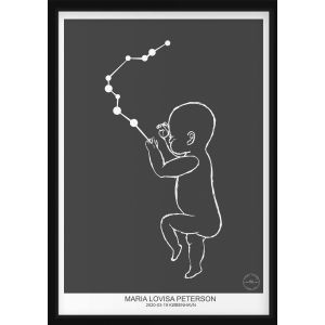 PERSONLIG BABYPLAKAT - Vandmanden